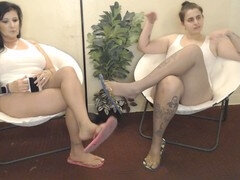 Pies, Desnudo, Nylon, Pantaletas, Zapatos, Spandex