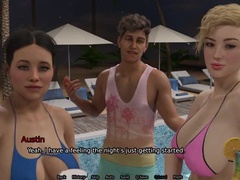 John Denvers in The Adored Marriage - Brandon Kisses Evelyn Reward - Big Tits Pool Cheating Cuckold Wife Swap