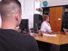 Big Breasted Office Slut Mature Krizzi