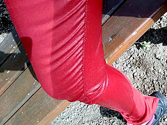 piss on my new crimson denim outdoor