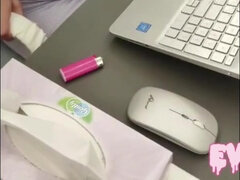 Amateur, Rubia, Mamada, Cornudo, Hd, Oficina, Secretaria, Esposa