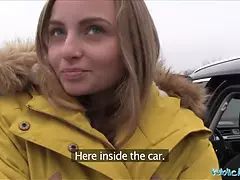 Enthousiasteling, Sperma shot, Hd, Onschuldig, Geld, Buiten, Gezichtspunt, Openbaar