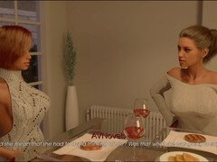 3 dimensionaal, Enthousiasteling, Kont naar mond, Grote kont, Spel, Roodharige vrouw