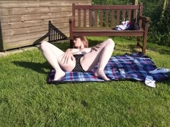 British housewife indulging in outdoor fun with Di