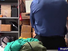 Thief fucked for stealing merchandise