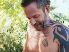 黒人, フェラチオ, アウトドア