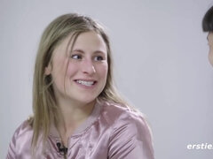 Enthousiasteling, Blond, Hondjeshouding, Spel, Harig, Hd, Natuurlijke tieten, Realiteit