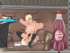 Americano, Culo, Culo grande, Verga grande, Mamada, Británico, Corridas, Futanari