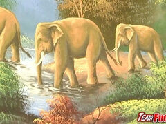 Éjaculer dans la bouche, Faciale, Poilue, Interracial, Mature, Nue, Nudiste, Criant