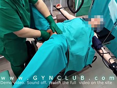 Bondage, Médecin, Européenne, Fétiche, Gyneco, Adolescente, Nénés