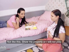 お尻, デカパイ, 茶髪の, 巨乳な, チェコ, なめる, オマンコ, オッパイの