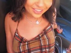 Ryder Rey - Hot Latina Teen Flashes & Fucks Hard in Public