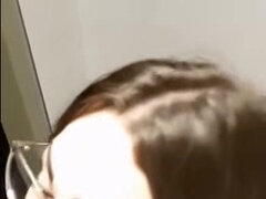 Amateur, Verga grande, Alemán, Pajear, Público, Tragarse, Adolescente, Inodoro