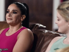 GIRLSWAY Sumptuous Milf Sheena Ryder Lies To Drill A Nanny (Eliza Eves)