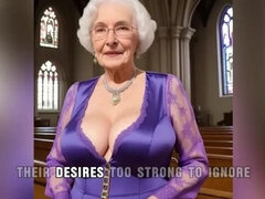 Mature Eleanor's Naughty Church Visit with a BBC Priest