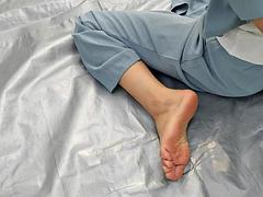 アジア人, ボンデージ, 中国人, フェティッシュ, 開帳