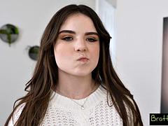 Devious Megan Marx says,  Its A SNOWDAY- Im bringing the Fun to You Stepbro! : Porn