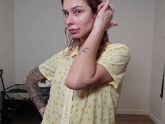 Amateur, Transexual asiatica, Transexual, Solo, Tatuaje