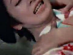 Asiatique, Japonaise, Orgie, Rétro ancien