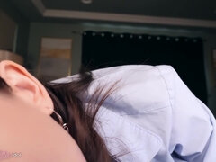 茶髪の, 浮気者, 衣服着たままセックス, 女, 旦那, 下着, ハメ撮り, 一人