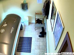 Leie, Braunhaarige, Tschechisch, Hd, Selbstgemacht, Muschi, Rasiert, Solarium