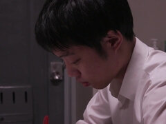 Asiatisch, Grosse titten, Blasen, Braunhaarige, Spermaladung, Fetisch, Selbstgemacht, Japanische massage