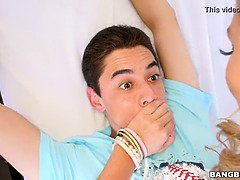 Cherie Deville rides BBC in this trailer with stepmommy and stepson