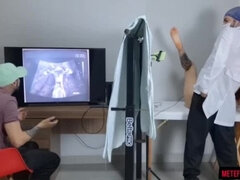 Cuckold Husband Takes Wife to Secret Gynecologist Exam