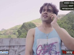 Indian Girlfriend's Nighttime Passion Ignites with Sultry Heat