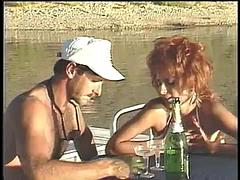 アナル, ビーチ, フェラチオ, イく瞬間, ハードコア, 娼婦, 赤毛, ヴィンテージ