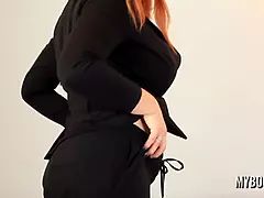 お尻, ぽっちゃり, デカ尻, デカパイ, ぽちゃ, Hd, 穴開きパンティ, オッパイの