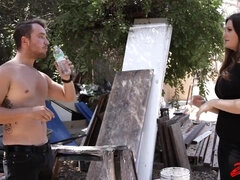 Grote mammen, Blond, Pijpbeurt, Classisch, Oudere vrouw, Hd, Natuurlijk, Kousen