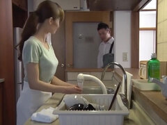 Grosse titten, Braunhaarige, Klassisch, Süss, Schwanz, Handjob, Hd, Japanische massage