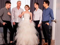 Hundestellung, Doppelpenetration, Aufs gesicht abspritzen, Gruppensex, Gruppe, Lecken, Muschi, Strümpfe