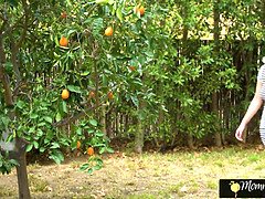 美人, ブロンド, レズビアン, なめる, オナニー, 淫乱熟女, オマンコ, 義母