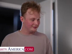 Horny Brunette Miss Raquel Gives Blowjob and Fucks Jimmy Michaels Doggystyle POV