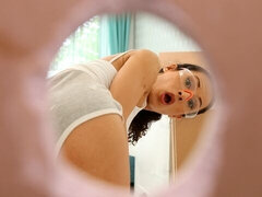 Leie, Grosser arsch, Grosser schwanz, Braunhaarige, Hundestellung, Dürr, Jungendliche (18+), Titten