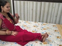 Karwa Chauth Sex Celebration: Pujaprem Moaning for Husband's Big Cock in Hindi