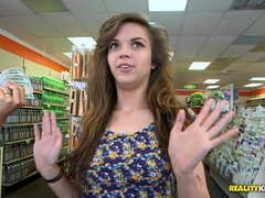 デカ尻, ブロンド, フェラチオ, 茶髪の, 顔射, ラティーナ, お金, オマンコ