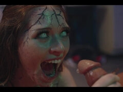 デカ尻, フェラチオ, ボンデージ, 服従, レズビアン, なめる, オマンコ, ラフ