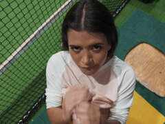 Alice Thunder looks great in her baseball gear in POV