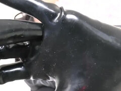 Leie, Weibliche domination, Fußfetisch, Handschuhe, Erniedrigung, Maske, Herrin, Sklave