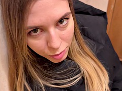 Kinderhüterin, Cfnm, Paar, Spermaladung, Aufs gesicht abspritzen, Hardcore, Milf, Pov