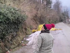 Asiático, Verga grande, Tetas grandes, Pareja, Polla, Desnudo, Desnudo, Tetas