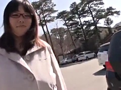 アジア人, ぽっちゃり, 日本人, アウトドア, 公共