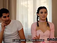 Daddy4k. his daddy instructed me how to bang in french