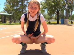 Anal, Extrême, Doigter, Orgasme, Public, Solo, Jouets, Sous la jupe