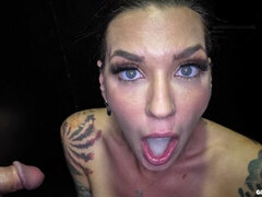 Grosser arsch, Grosser schwanz, Blasen, Spermaladung, Schwanzloch, Handjob, Masturbation, Milf