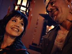 In den arsch, Braut, Hundestellung, Handjob, Küssen, Nonne, Im freien, Höschen