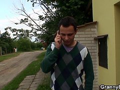 Mamada, Abuelita, Enorme, Maduro, Realidad, Adolescente, Tetas